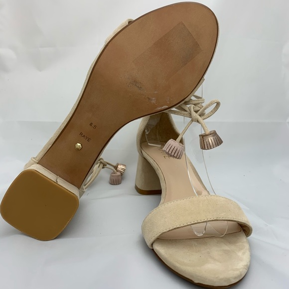 NEW Raye Aubrey Heeled Sandal in Nude - Picture 7 of 7